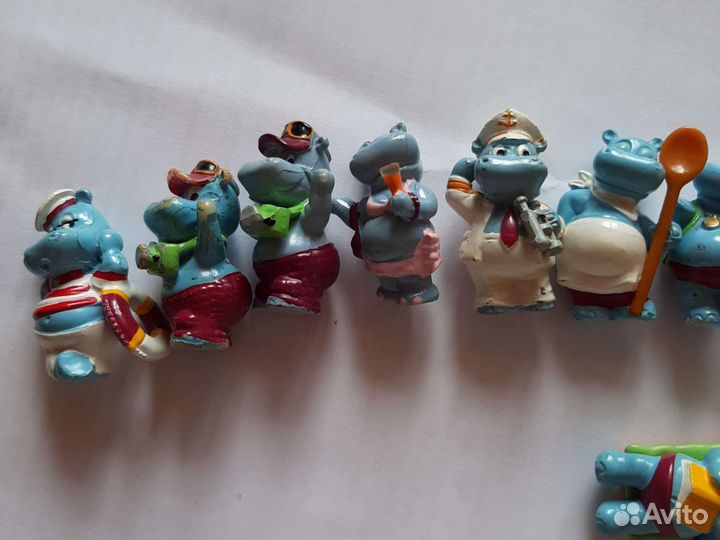 Коллекционные фигурки Бегемотики