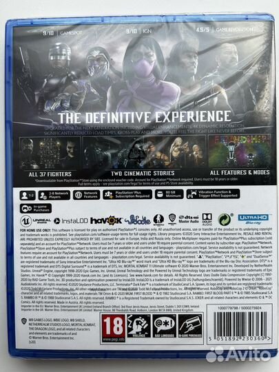 Игра для приставки PS5 Mortal Kombat 11 Ultimate