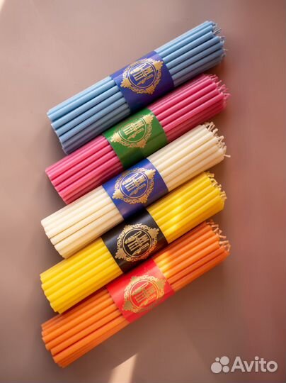 Свечи восковые