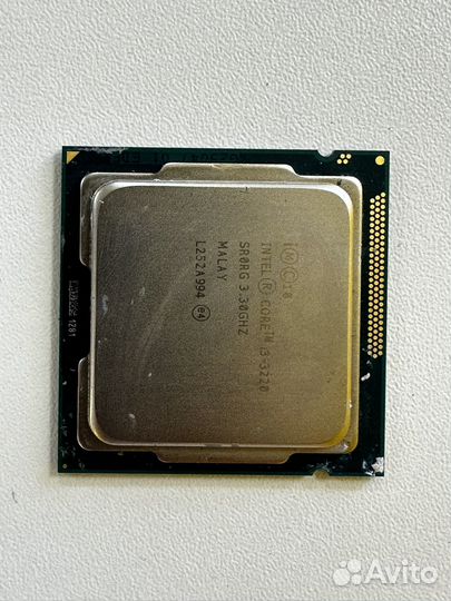 Процессор intel core i3-3220