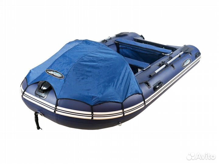 Лодка пвх Gladiator C400AL темно-синий