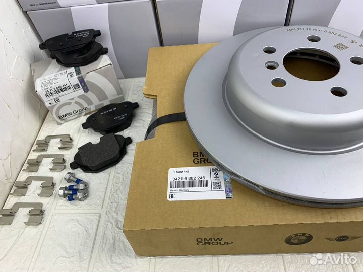 Диск тормозной задний правый BMW 5 G30/G31/F90