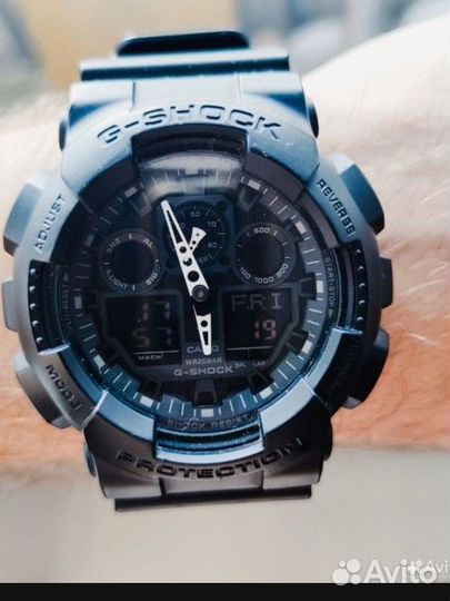 Часы casio g shock ga 100