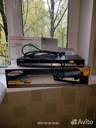 DVD плеер Samsung Hd860 с hdmi, на зап части
