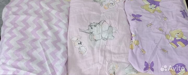 Бортики в детскую кроватку