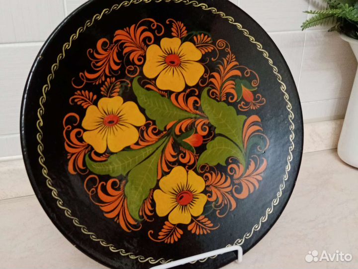 Набор деревянной посуды хохлома