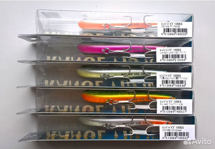 BassDay Range Vib 100ES 33гр. (13 цветов) Оригинал