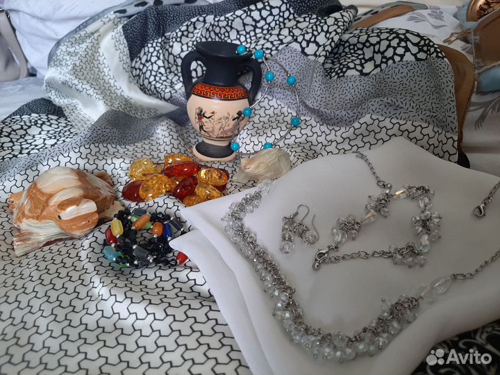 Бижутерия бусы пакетом