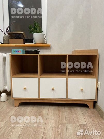 Комод детский Монтессори белый