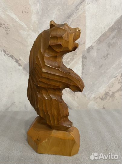 Статуэтка дерево «Медведь»