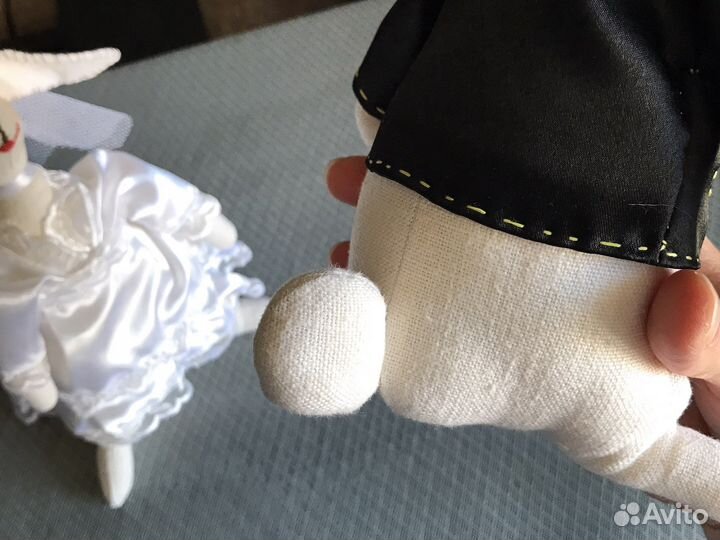 Свадебные Зайцы жених и невеста