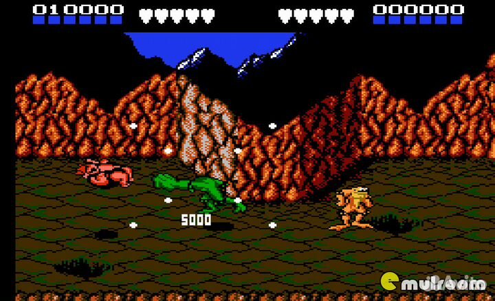 Игра 8bit: Battletoads 2