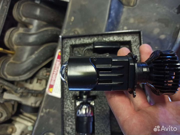 H4 led mini линзы