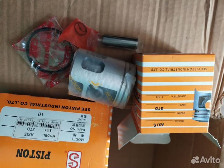 Поршневая группа STD на мопед Yamaha Gr Axis 100