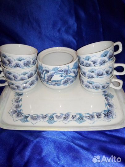 Кофейный сервиз Барановский фз 1970 года СССР