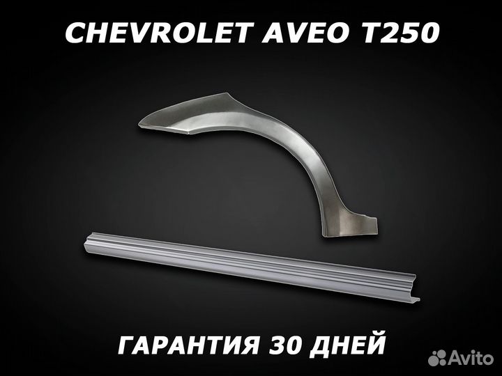 Арки на Chevrolet Niva задние с гарантией