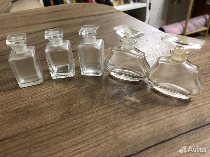 Флаконы для духов старинные, Франция