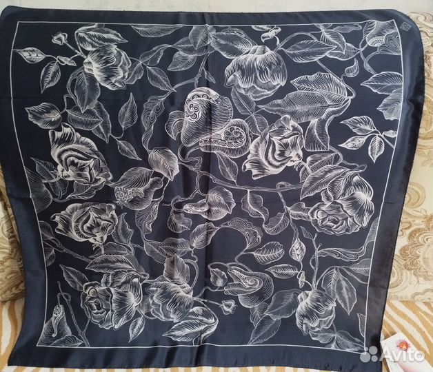 Павловопосадский платок (шерсть шёлк хлоп) от 350