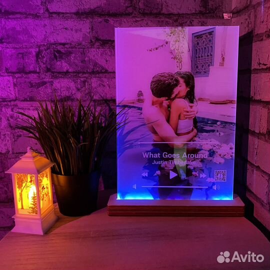 Витраж с фото / Подарок