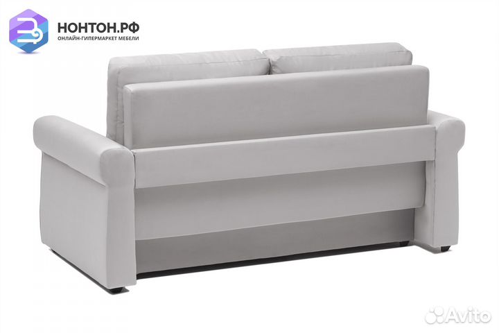 Диван еврокнижка Лира серый