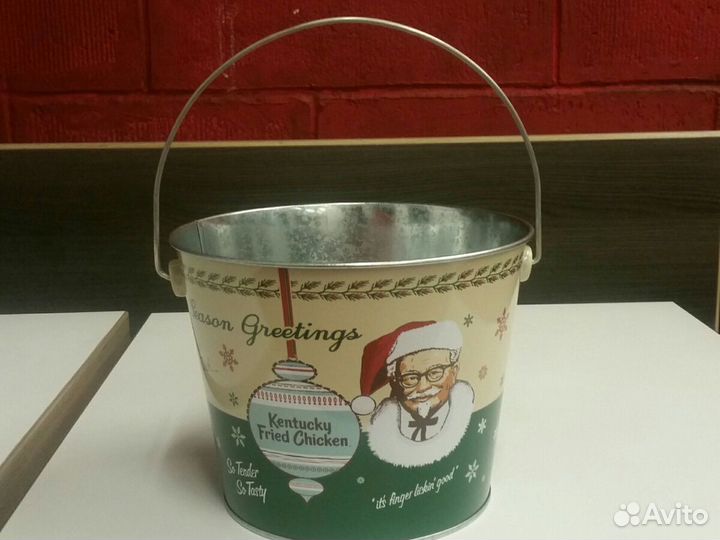 Новогоднее ведро KFC.2020