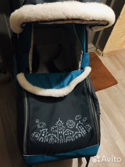 Коляска санки