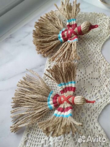 Птица счастья, оберег славянский, кукла Богатушка