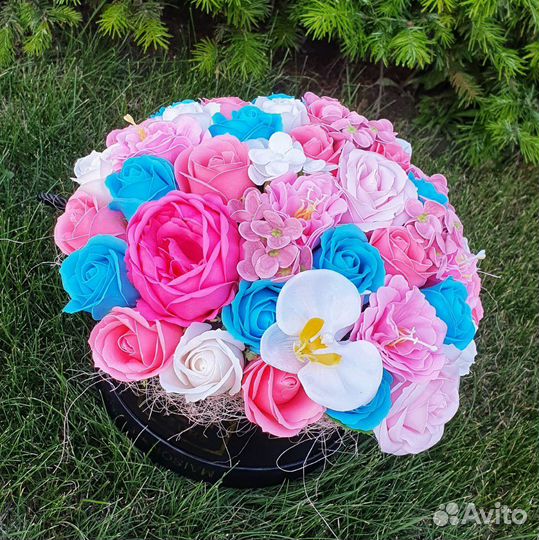 Мыльные цветы, розы из мыла