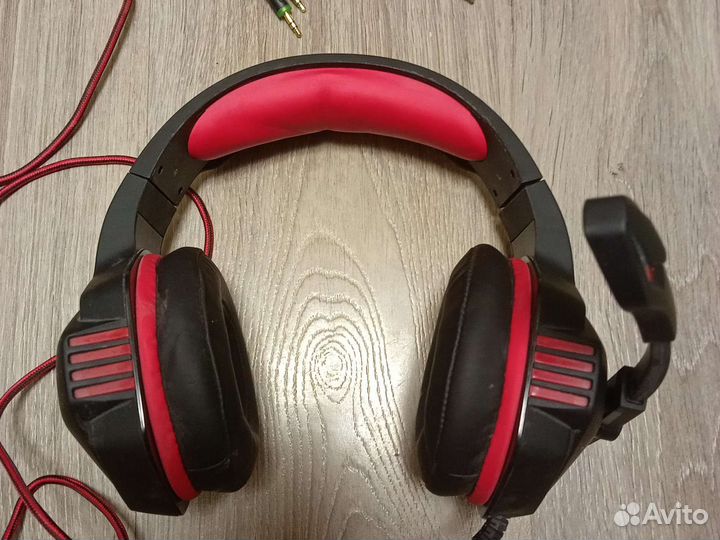 Игровые наушники с микрофоном sven