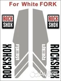 Rockshox Наклейка для вилок велосипеда