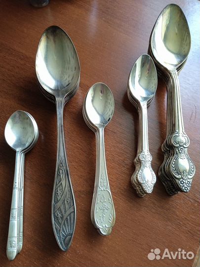 Столовые приборы мельхиор СССР