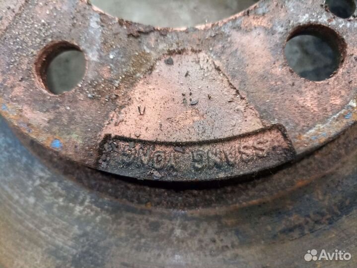 Диски тормозные передние SsangYong Kyron 05-14г