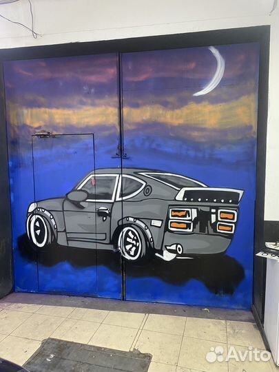 Роспись стен/граффити оформление