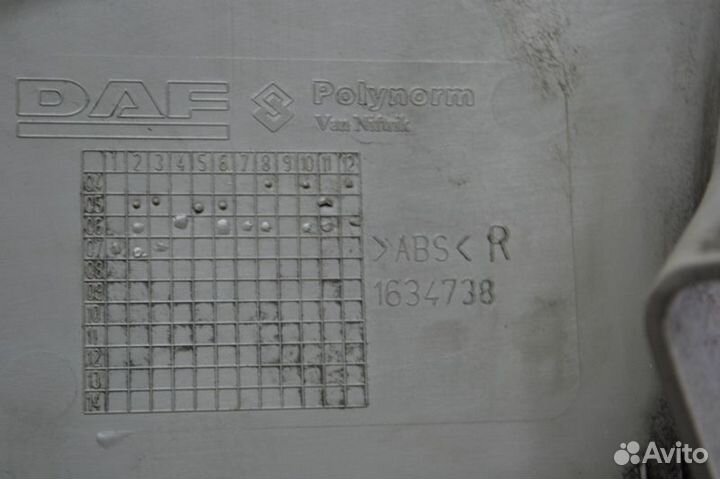 Пластиковая крышка торпеды DAF XF105 (01.05)