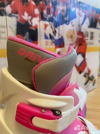Коньки детские раздвижные 30-33 размер