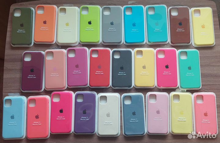 Чехол Silicone Case iPhone 11 и XR (Новые)