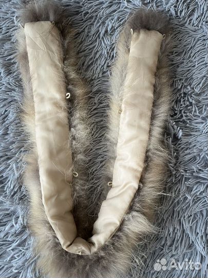 Мех на капюшон натуральный
