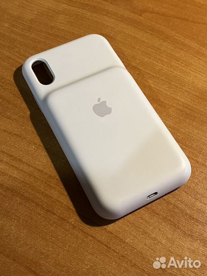 Apple Smart Battery Case iPhone Xr белый