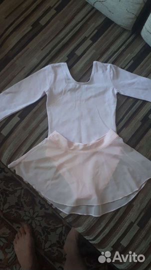 Купальник для танцев с юбочкой