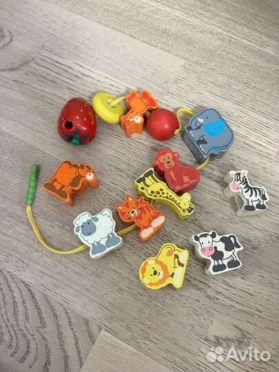 Бусы шнуровка для малышей ELC