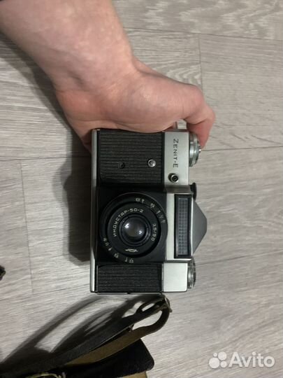 Советский фотоаппарат zenit-e зенит-е