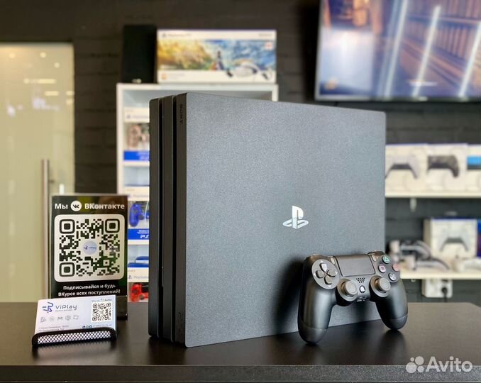 PS4 Playstation 4 PRO 72xx 3-я рев. гарантия 6 мес
