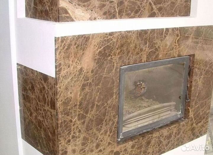 Камин из марамора