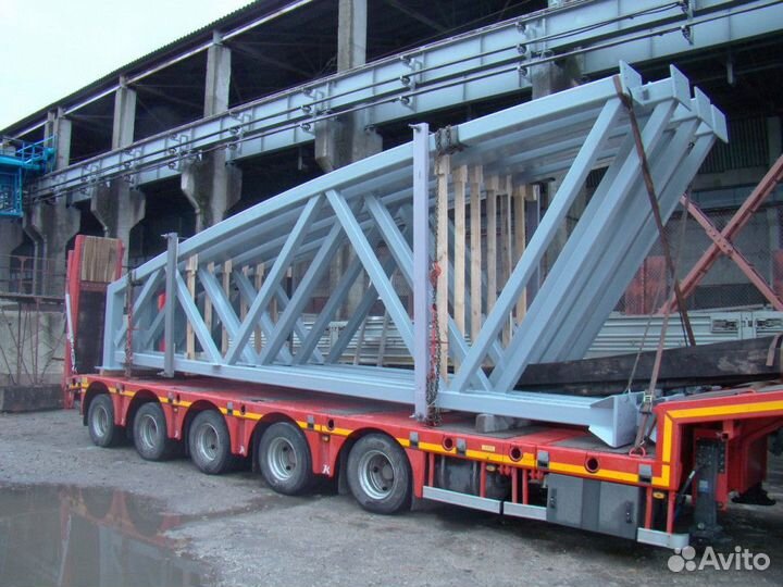 Аренда Трала Негабарит Тяжеловесный груз 30-120 т