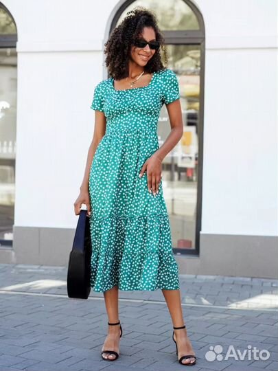 Летнее платье XS