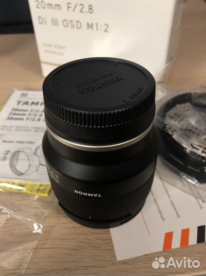 Объектив Tamron 20mm f/2.8 Di III OSD for Sony