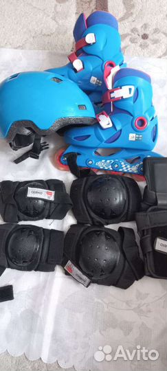 Ролики шлем защита