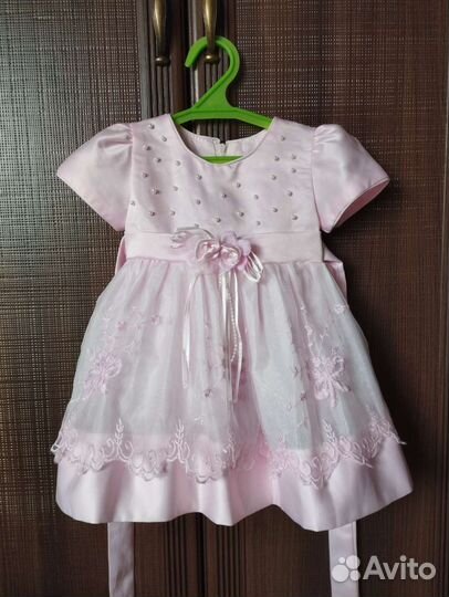 Платье для девочки 92