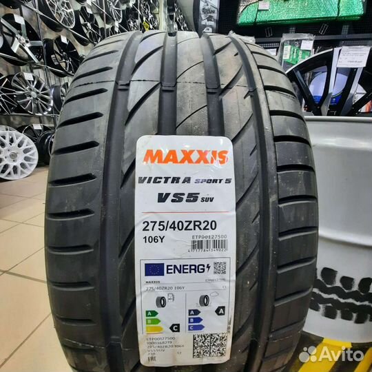 Maxxis Victra Sport VS-5 SUV 275/40 R20 и 315/35 R20 106Y
