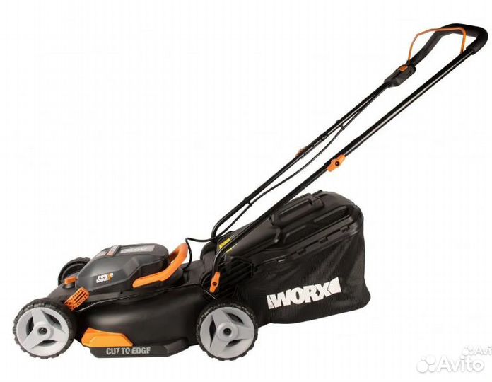 Аккумуляторная газонокосилка Worx WG743E